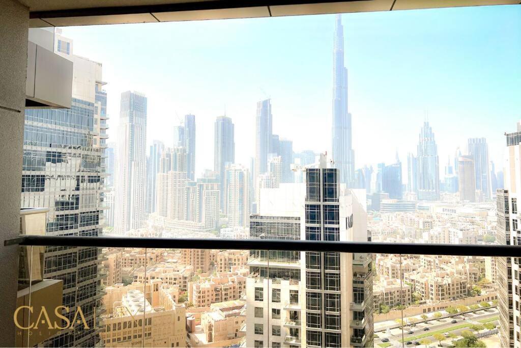 Lovely Big Studio W/ Burj Khalifa View In Downtown Dubai Dış mekan fotoğraf